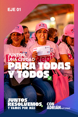 Eje 01 · Una ciudad para todas y todos