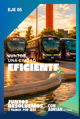 Eje 05 · Una ciudad eficiente